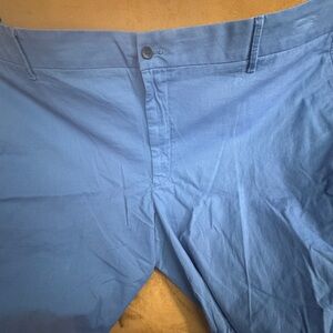 Light Blue Casual Shorts